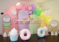 Sculptures en mousse personnalisées, artisanat en polystyrène, personnage, crème glacée, événements de jeu, décoration géante de beignets, faux cupcakes, fête, bonbons