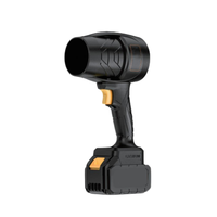 Souffleur puissant de qualité industrielle pour jardin domestique, ventilateur à conduit haute vitesse, ventilateur turbo violent, moteur sans balais, sèche-linge électrique rapide