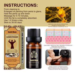 Huile essentielle de massage pour hommes, pour l'agrandissement du pénis, le soutien de l'érection et l'amélioration de la libido - Product Image 6