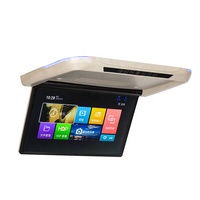 Moniteur de Plafond Motorisé pour Voiture 15 Pouces 2G+32G/WIFI/USB, Écran Android HD Rabattable pour Van et Voiture, Vente Chaude