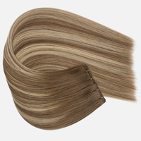 Ombre Piano Genius Trame Vierge Extensiones Cabello Naturel Remy Double Dessiné Russe Génie Trame Cheveux