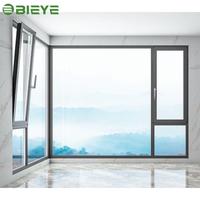 Ventana Moderna de Aluminio Insonorizada para Residencias con Vidrio Templado, Apertura Exterior, Diseño para Cocina, Certificación Energy Star