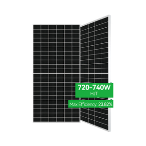 แผงโซลาร์เซลล์แบบ N-Type Bifacial Photovoltaic กำลังไฟ 705W 710W 715W 720W 725W 730W ขายดี - Product Image 1