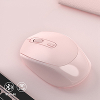 Souris de jeu double mode 2.4G et Bluetooth avec LED RGB, optique USB, alimentée par batterie, pour ordinateur portable
