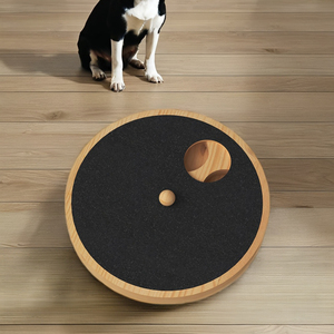 Многофункциональная Экологически чистая интерактивная игрушка IQ для домашних животных, медленная кормушка для ногтей, скребок для ногтей, вращающаяся доска для царапин - Product Image 2