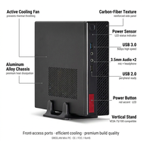 Mini PC compatible VESA, Intel i3 i5 i7, ordinateur de bureau mini personnalisé OEM ODM pour l'école, le laboratoire, l'éducation, la santé, les entreprises et les bureaux