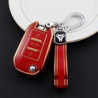 Funda Protectora de TPU Premium para Llaves de Coche Peugeot DS Citroen Versailles C5X Sega FT, Llavero, Accesorios
