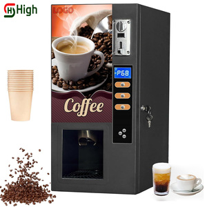 コインアクセプター付き自動インスタントドリンクミニホットアンドアイスコーヒー自動販売機 - Product Image 1