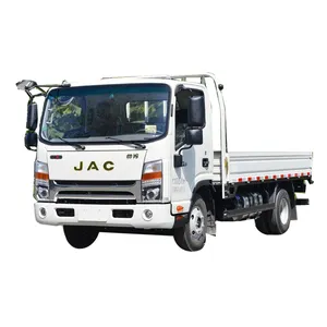 JAC lampu truk kargo opsional Dump Flat Bed Tray Truck Harga untuk penjualan