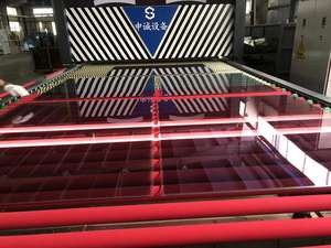 Macchina per temperare il vetro orizzontale per finestre e porte a risparmio energetico - Product Image 3