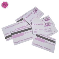 Carte de crédit en PVC personnalisée pour cadeau de maître découpé, de visite