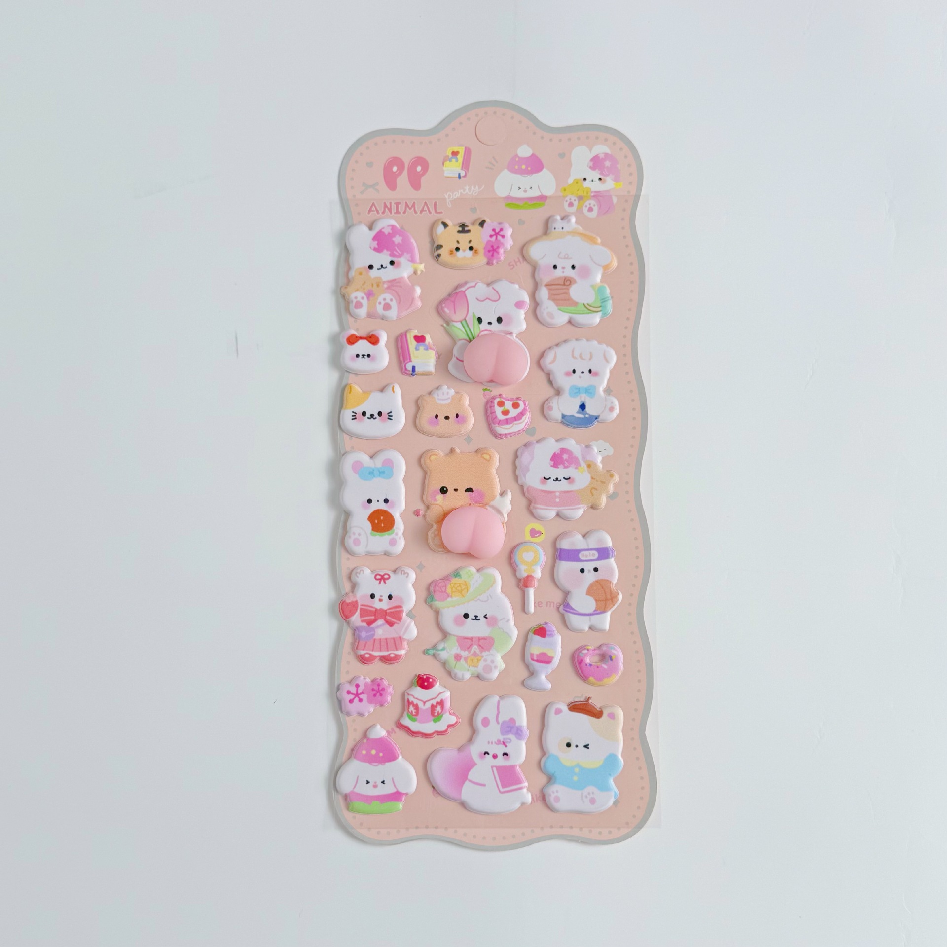 pink Butt sticker puppy style