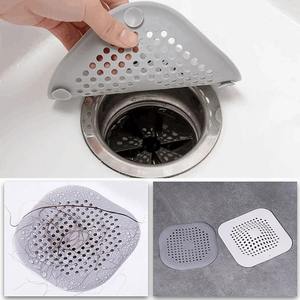 Al por mayor: Adhesivo de silicona cuadrado para desagüe de suelo, tapón de ducha para pelo, colador de cocina, tapón de bañera, accesorios para el hogar - Product Image 6