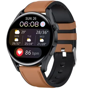 Super September Nieuwe Collectie T33s Oem Odm Aangepaste Inteligentny Sport Correas De Cuero Smart Horloge Reloj Android Smartwatch