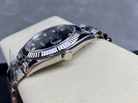 Montre mécanique de luxe de qualité supérieure, étanche, 41 mm, CFactory, acier 904l, mouvement 3235, cadran noir diamant, bracelet Jubilee