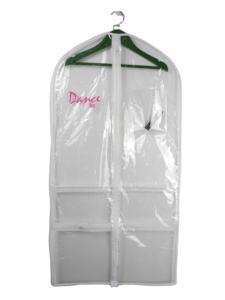 Bolsa de PVC Transparente de 46x93 cm para <span class=keywords><strong>Trajes</strong></span> de Danza con Estampado <span class=keywords><strong>Rosa</strong></span> - Product Image 2