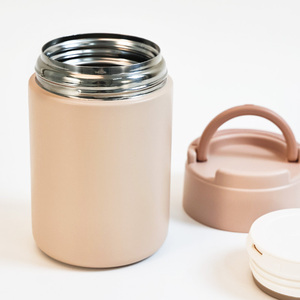 Nuovissimo vaso 18/8 cibo in <span class=keywords><strong>acciaio</strong></span> inox Thermos <span class=keywords><strong>porta</strong></span> <span class=keywords><strong>pranzo</strong></span> all'aperto contenitore cibo personalizzato scuola con <span class=keywords><strong>porta</strong></span> cellulare - Product Image 4