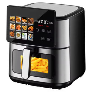 Horno Tostador y Freidora de Aire Inteligente de 8L, Electrodoméstico Pequeño para Cocina, Horno Freidora de Aire Digital Integrado con Calentamiento Dual Superior e Inferior - Product Image 1