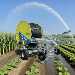 Système d'irrigation agricole haute durabilité - Enrouleur de <span class=keywords><strong>tuyau</strong></span> à économie d'énergie avec bras de pulvérisation réglable - Product Image 2