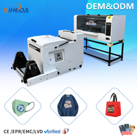 Printer DTF Murah untuk Pemula 30cm TX800 XP600 I3200 Printhead Pembersihan Otomatis Perangkat Pencetakan Transfer Panas Tekstil DTF