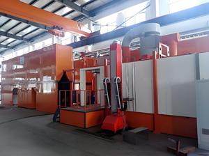 Moteur automatique PLC, équipement de peinture industrielle, ligne de production de revêtement en poudre à prix compétitif pour revêtement de fer et de métal - Product Image 4