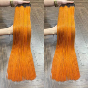 Super doble dibujado hueso recto todos los colores trama pelo en stock Remy virgen paquetes de cabello humano - Product Image 6