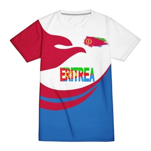 אריתריאה דגל 3d 3d הדפס בגדי גברים לוגו מותאם אישית תערובת פוליאסטר ספנדקס אריתריאה דגל הדפס t חולצה לגברים - Product Image 5