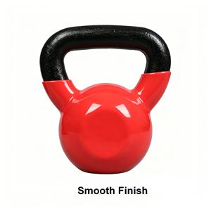 Kettlebells de fitness en fonte revêtues de vinyle antidérapant, prix de gros direct usine - Product Image 3