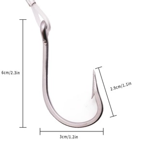Señuelo de Pesca de Arrastre de 5 Pulgadas para Grandes Capturas, Faldas de Calamar con Cabeza de Resina, Faldas de Silicona para Pulpo y Calamar, para Marlin, Atún y Pesca en Agua Salada - Product Image 4