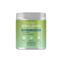 Poudre de Super Greens du Fabricant OEM avec Mélange de Jus Vert Naturel pour Adultes, pour Soutenir la Santé Intestinale et Renforcer le Système Immunitaire