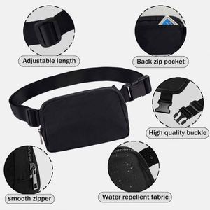 Sac banane en nylon personnalisé pour femme, style décontracté, sac de poitrine bandoulière, sac de taille pour le sport, le voyage et la course à pied - Product Image 4