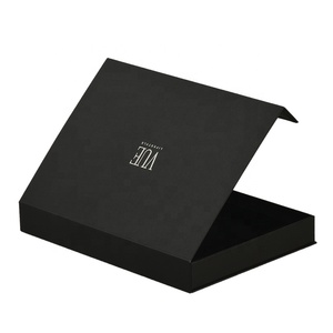 Custom Logo Printing Cardboard Hot Stamping Book Shape Magnetic Closure Knife Gift Box With Magnetic Lid