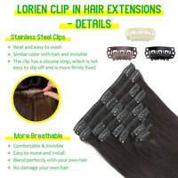 Extensions de cheveux humains brésiliens bouclés crépus à clipser, double épaisseur, pour femmes blanches – Meilleures ventes