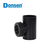 HDPE même plancher Raccords de drainage SKEW CROSS