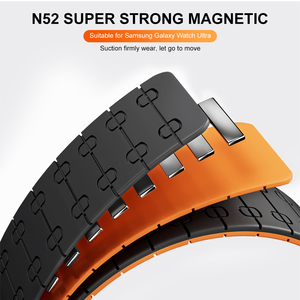 สายนาฬิกาแม่เหล็กสำหรับ Huawei GT5pro 46มม. สายนาฬิกาสำหรับ Huawei GT5 GT4 <span class=keywords><strong>GT2e</strong></span> 22มม. สายนาฬิกาสปอร์ต - Product Image 2