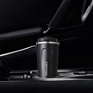 Custom logo 12oz 17oz Insulated Travel Coffee <b>Mug</b> Spill Proof Leak Proof Stainless Steel <b>Reusable</b> Coffee Tumbler Cups with Lid - Product Image 5