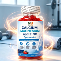 Gummies de calcium, magnésium et zinc naturels à haute puissance pour adultes actifs – Vente en gros