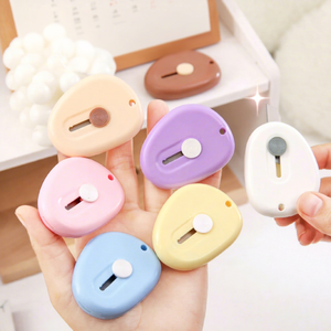 ที่เปิดจดหมายแบบพกพาขนาดเล็ก ยี่ห้อ Tiny Cloud พร้อมใบมีดพับเก็บได้ บรรจุในกล่องพลาสติก น้ำหนักเบา เหมาะสำหรับพวงกุญแจ งาน DIY และเป็นของขวัญ - Product Image 1