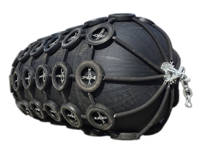 Accessoires de bateau d'occasion <span class=keywords><strong>HER</strong></span> avec chaîne et pneus – Aile de protection pneumatique en caoutchouc de haute qualité - Product Image 3