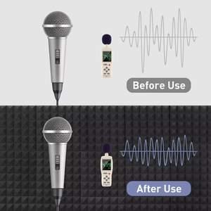 Auslet giá bán buôn cách âm tường Bảng điều chỉnh bán hàng trực tiếp giá cả hợp lý Acoustic Bảng điều chỉnh bọt - Product Image 5