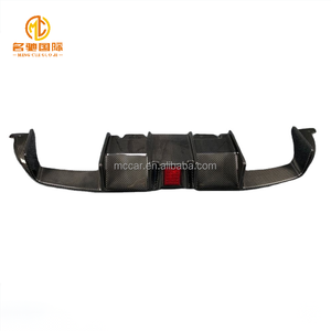Difusor trasero de parachoques de coche de fibra de carbono seco para <span class=keywords><strong>BMW</strong></span> F87 M2 M2C difusor de luces LED otras partes del cuerpo - Product Image 1