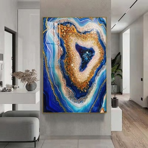 Decoración de Pared Islámica Personalizada, Impresión HD Atmosférica de Alta Gama, Decoración de Entrada, Arte Mural, Pintura de Porcelana de Cristal con LED - Product Image 2