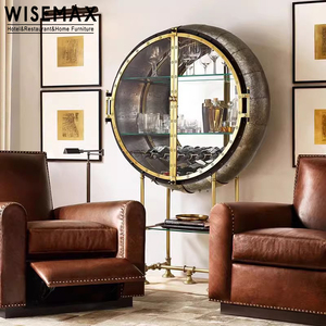 WISEMAX mobili di lusso moderno soggiorno mobile angolo angolo <span class=keywords><strong>Bar</strong></span> armadietto di vetro vino vetrina per Home <span class=keywords><strong>Bar</strong></span> - Product Image 3