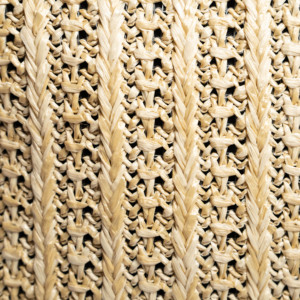 ISO BSCI Factory Sale Fashionable Large Vacation <b>Cosmetic</b> Bag Woven Straw Material Zipper Closure Logo Pattern Makeup <b>Storage</b> - Product Image 5