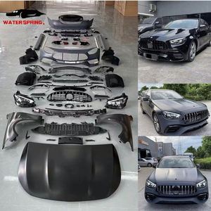 Kit de Carrocería de Fibra de Carbono Seca para Mercedes Benz <span class=keywords><strong>AMG</strong></span> Clase E W213, Mejora a E63, Material PP, Kit de Ensanche 1:1, Año 2021 - Product Image 2