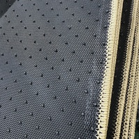 Pile de velours en caoutchouc pour pied de voiture avec rouleau de tapis de voiture antidérapant en TPE TPR