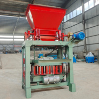 Machine compacte mini automatique à pression hydraulique pour béton, avec moteur et boîte de vitesses, 380V/220V, pour la fabrication de pavés, flexible