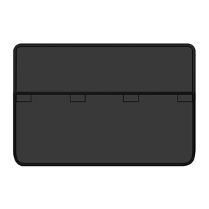 Car Sunshade Side <b>Window</b> Magnetic Velcro Vinyl Curtain Black Opaque Summer <b>Shade</b> For Car General Use - Product Image 1