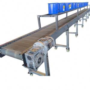 Convoyeur à bande en maille d'acier inoxydable pour aliments pour animaux de compagnie, stérilisation à haute température, refroidissement par air, ligne d'assemblage, convoyeur à pente pour aliments - Product Image 5