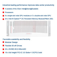 Serveur H3C R6900 G5/G3 à haute évolutiveabilité, processeur Intel Xeon, rack 4U, 16 Go DDR5, options 64 Go/32 Go disponibles, en stock
